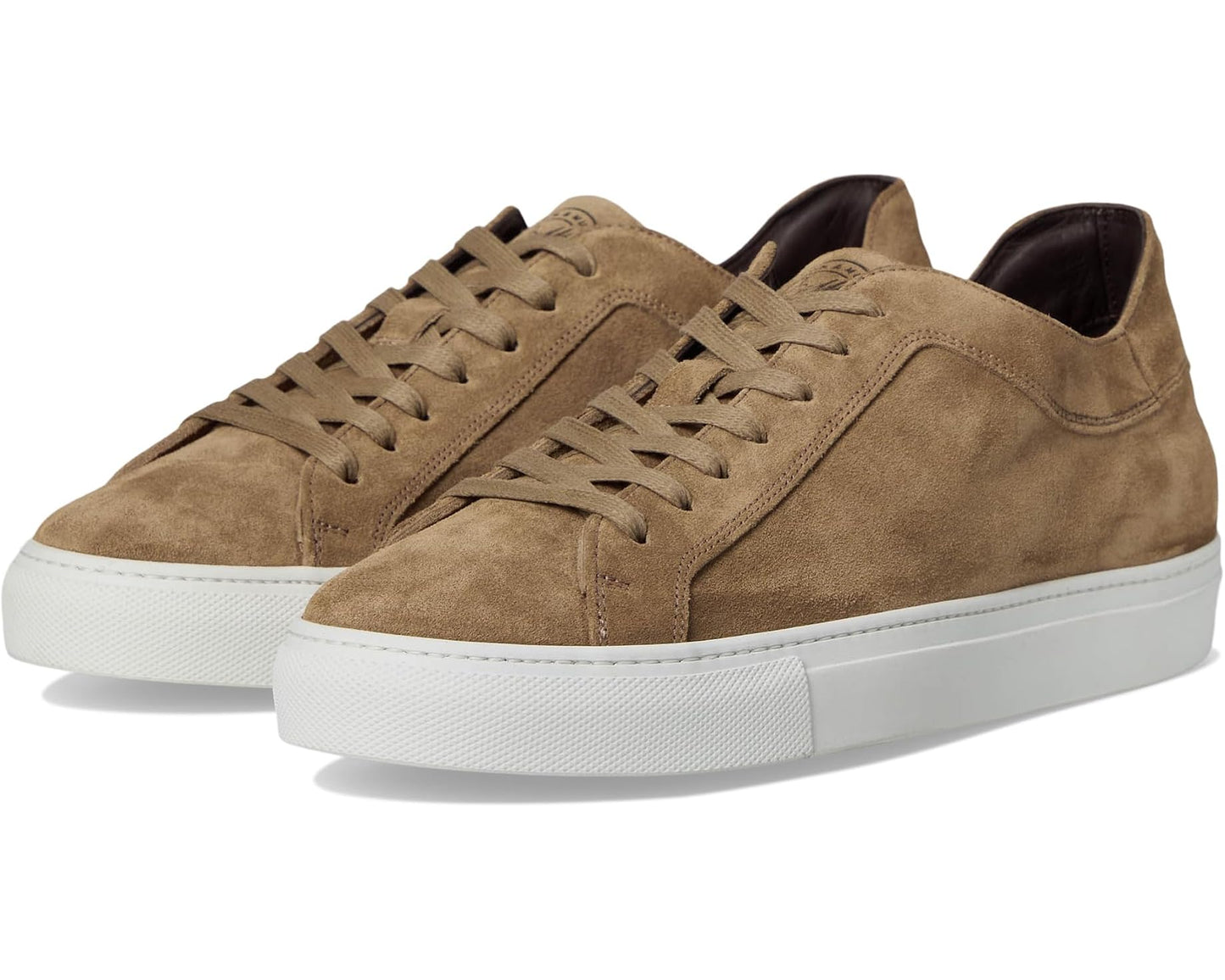 Men's Johnston & Murphy Collection Jared Lace-To-Toe Taupe Italian Suede