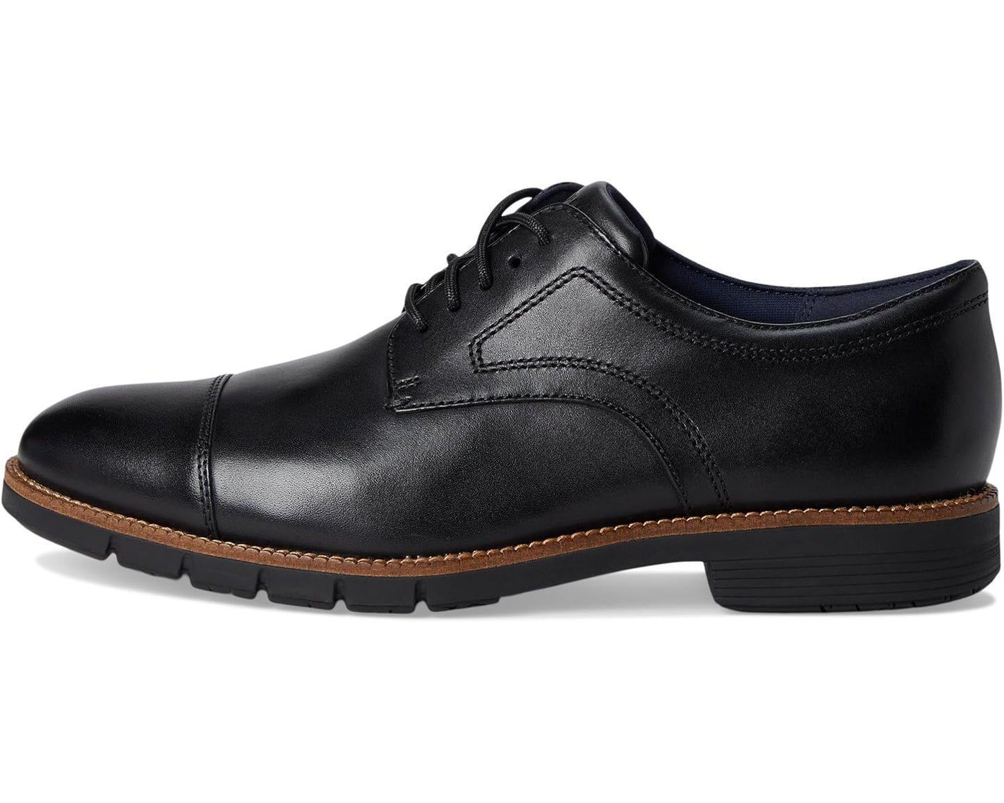 Men's Cole Haan Flexgrand360 Cap Toe Oxfords Black/Natural