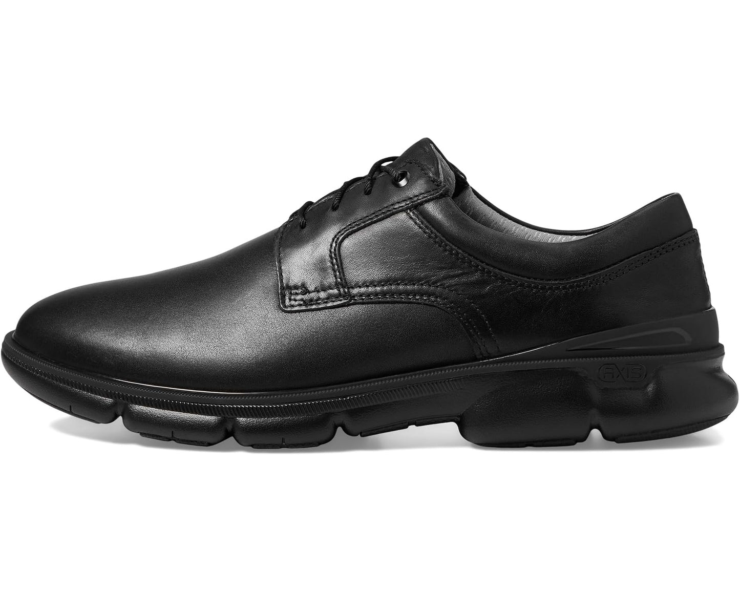 Men's Johnston & Murphy XC4 Tanner Plain Toe Black Waterproof Full Grain