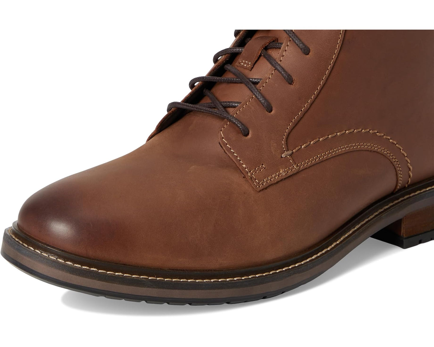 Men's Florsheim Forge Plain Toe Lace Boots Brown Crazy Horse