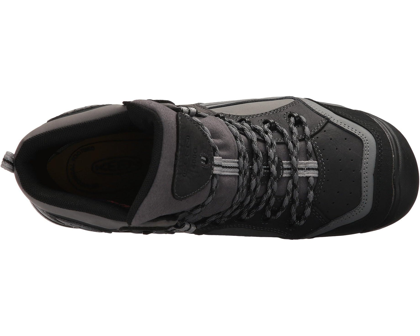 Men's KEEN Utility Davenport 6 400G CT Waterproof (Comp Toe) Magnet/Steel/Grey
