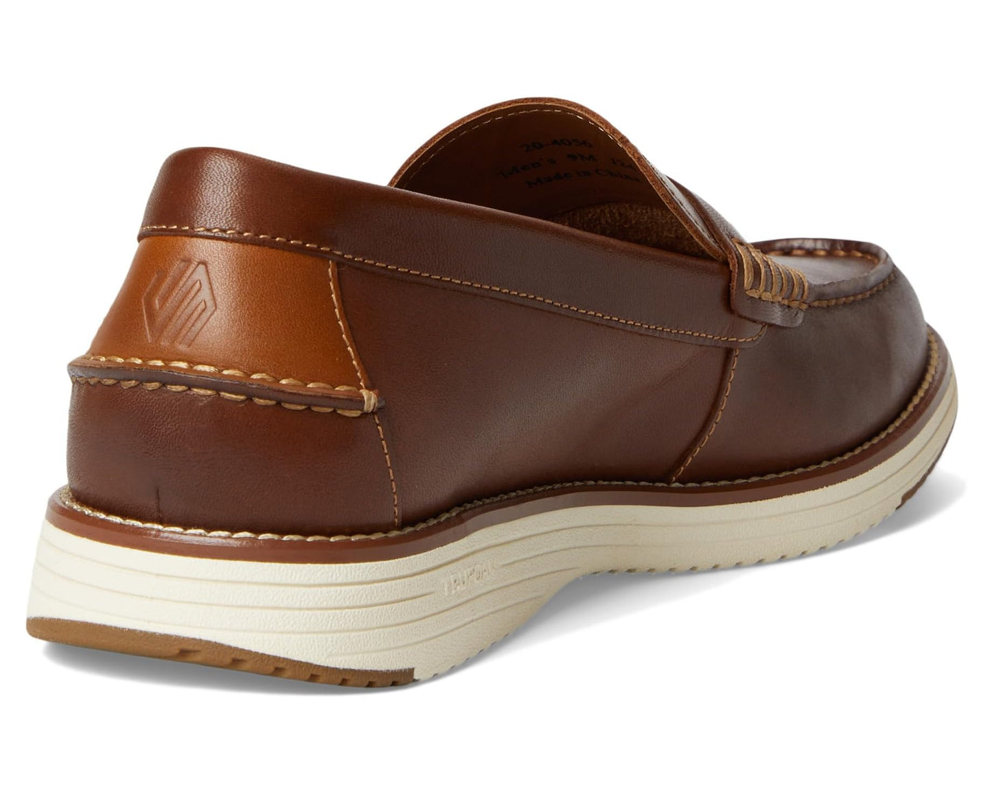Men's Johnston & Murphy Upton Penny Tan Full Grain