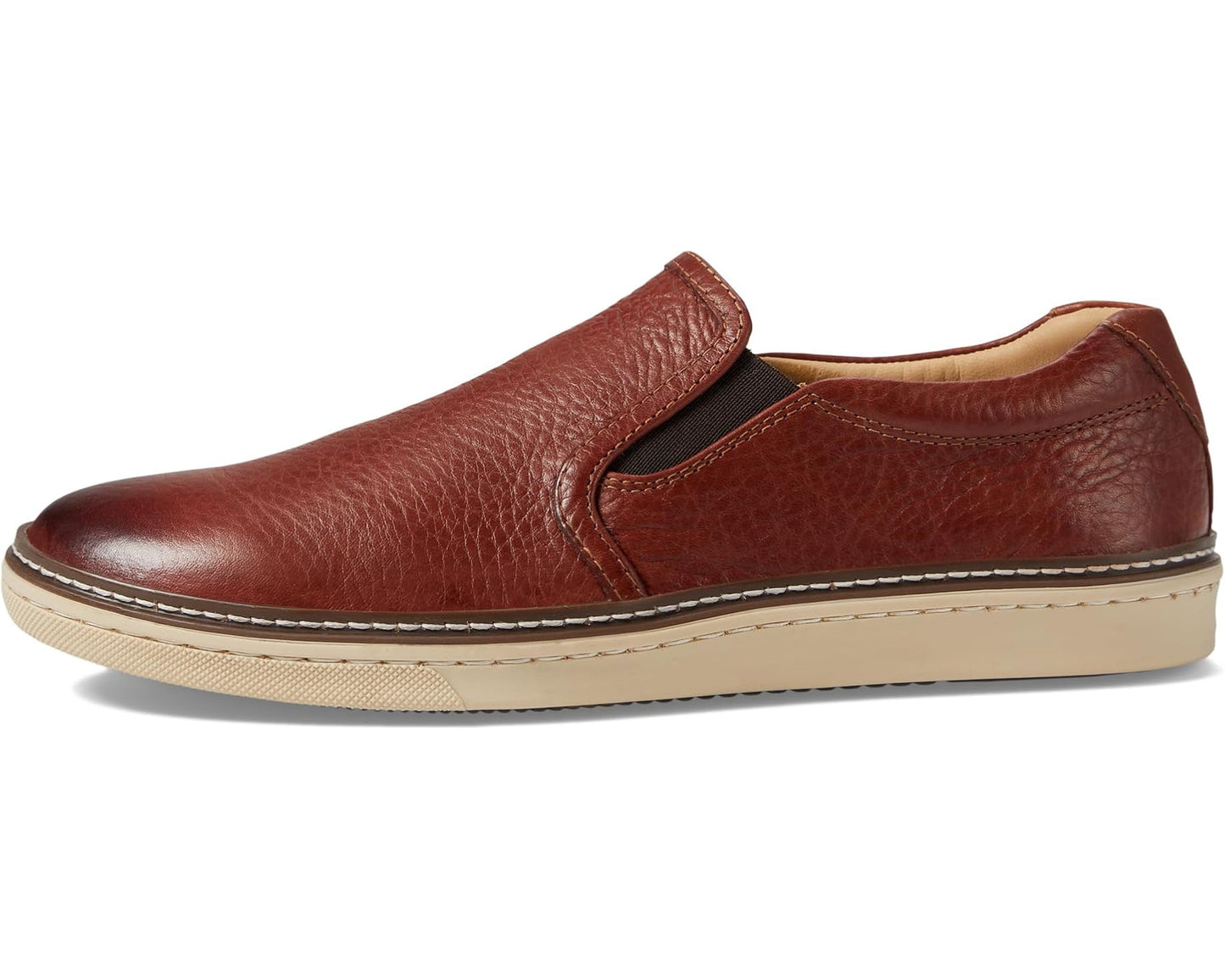 Men's Johnston & Murphy Mcguffey Slip-On Dark Brown Full Grain