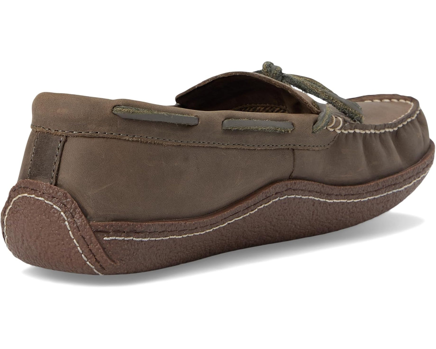 Men's L.L.Bean Hand Sewn Slippers Flannel-Lined Graphite