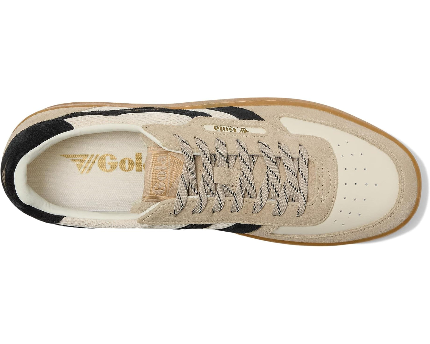 Men's Gola Hawk '83 Off White/Bone/Black/Gum