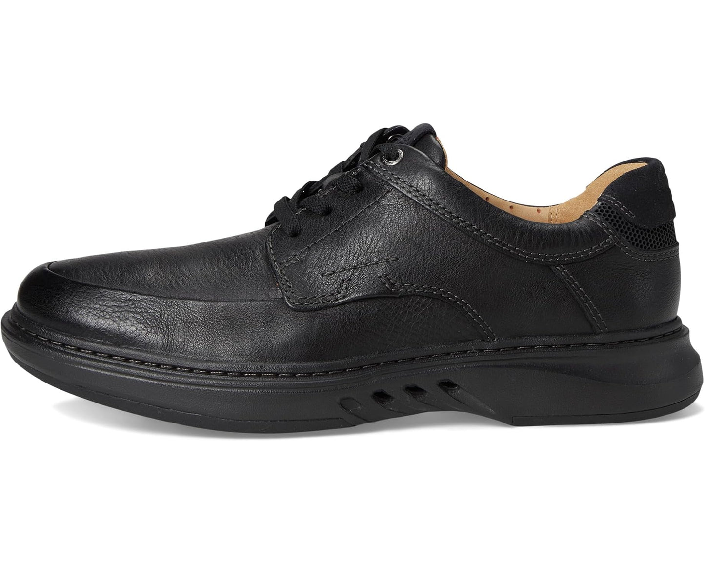 Men's Clarks Un Briley Lace Black Leather