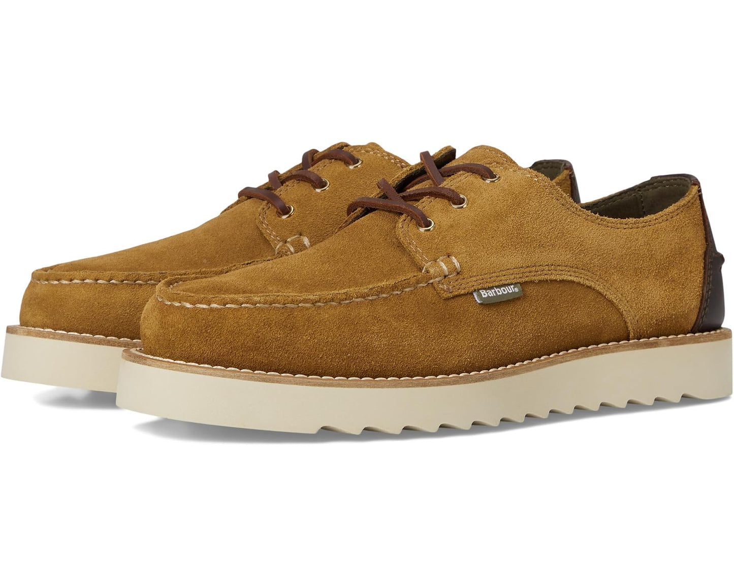 Men's Barbour Aydon Derby Shoe Toffee Suede