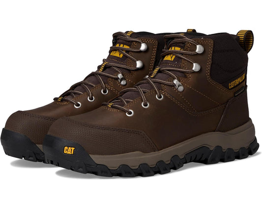 Men's Caterpillar Threshold Rebound Hiker WP ST Bison