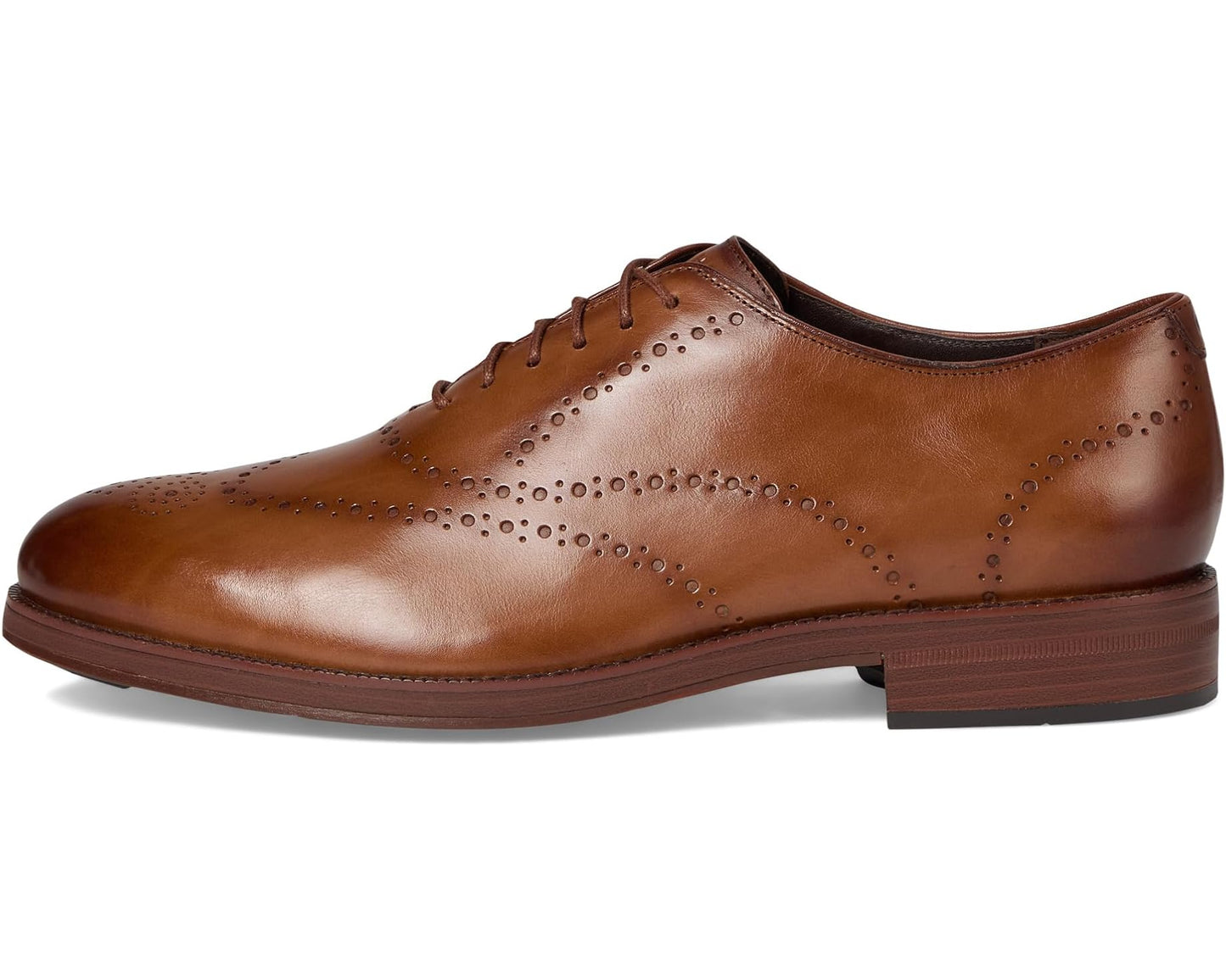 Men's Cole Haan Ledley Grand Brogue Wingtip Oxfords British Tan/Dark Natural