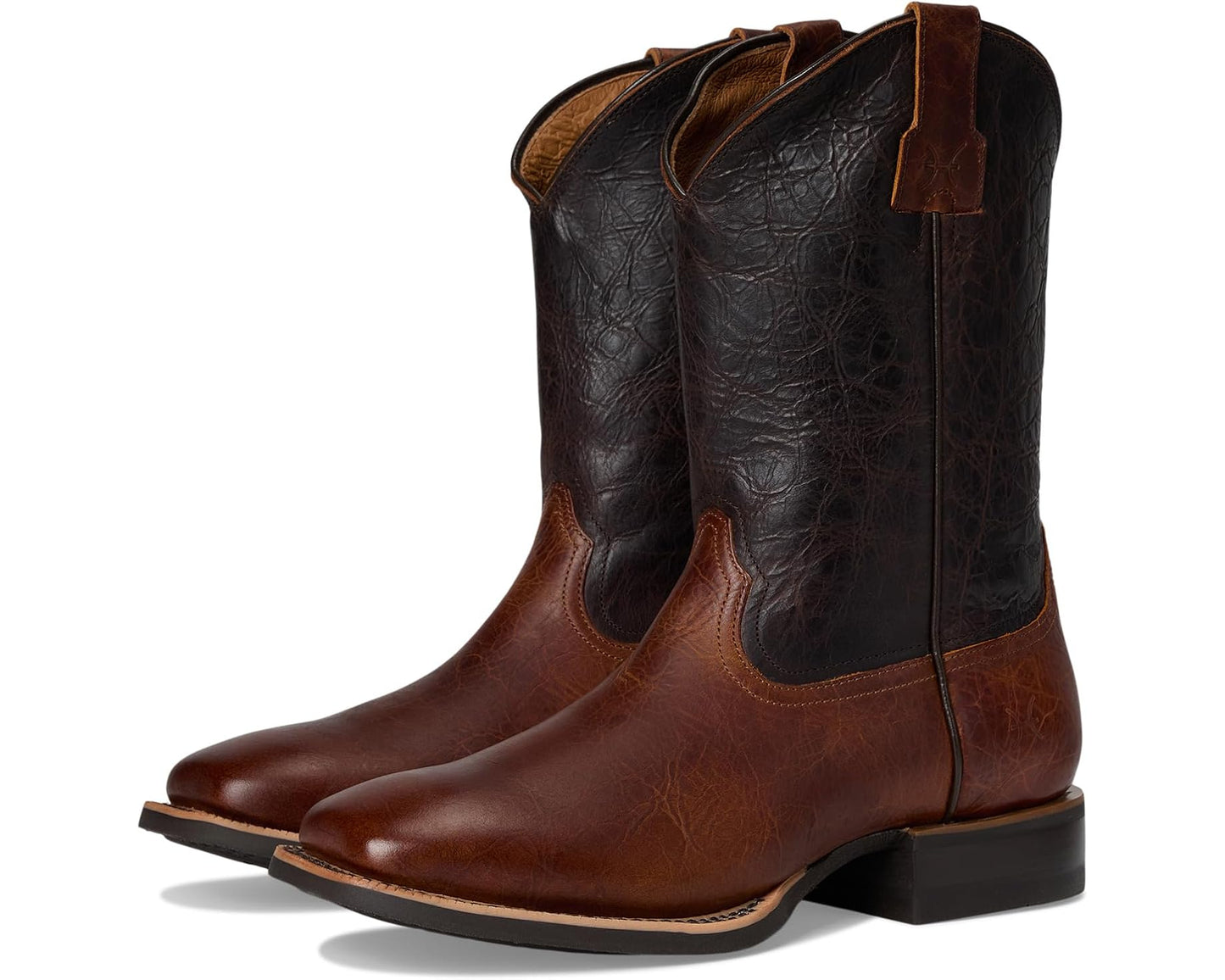 Men's Frye Hauser Roper Saddle/Dark Brown