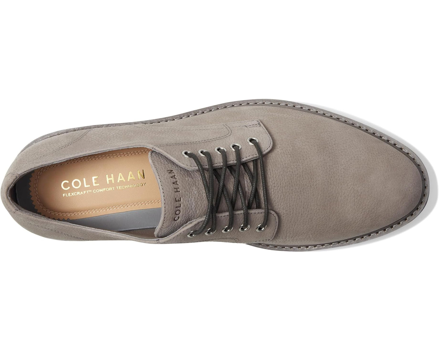 Men's Cole Haan Judson Grand Plain Toe Oxfords Ironstone Nubuck/Natural