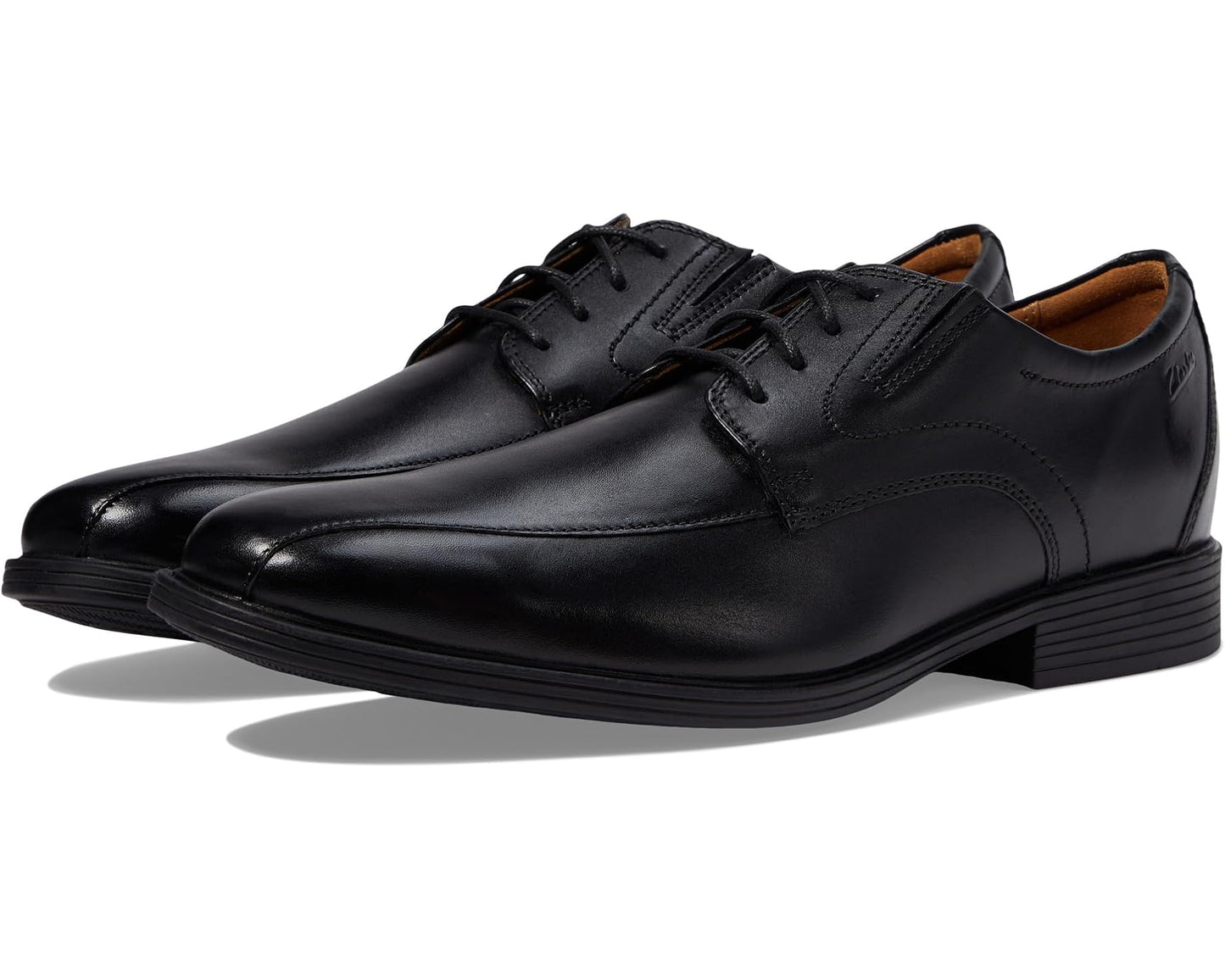 Men's Clarks Whiddon Pace Black Leather