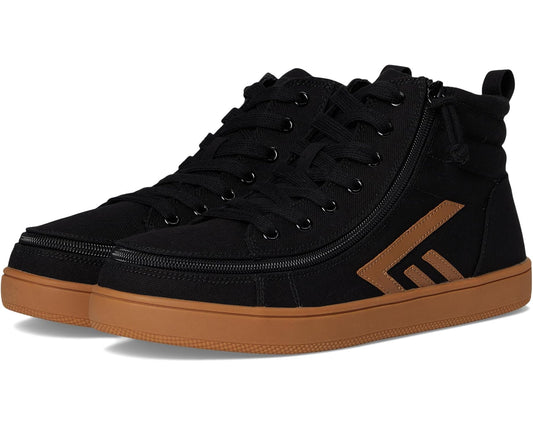 Men's BILLY Footwear Casual Shoes High Top Black/Gum