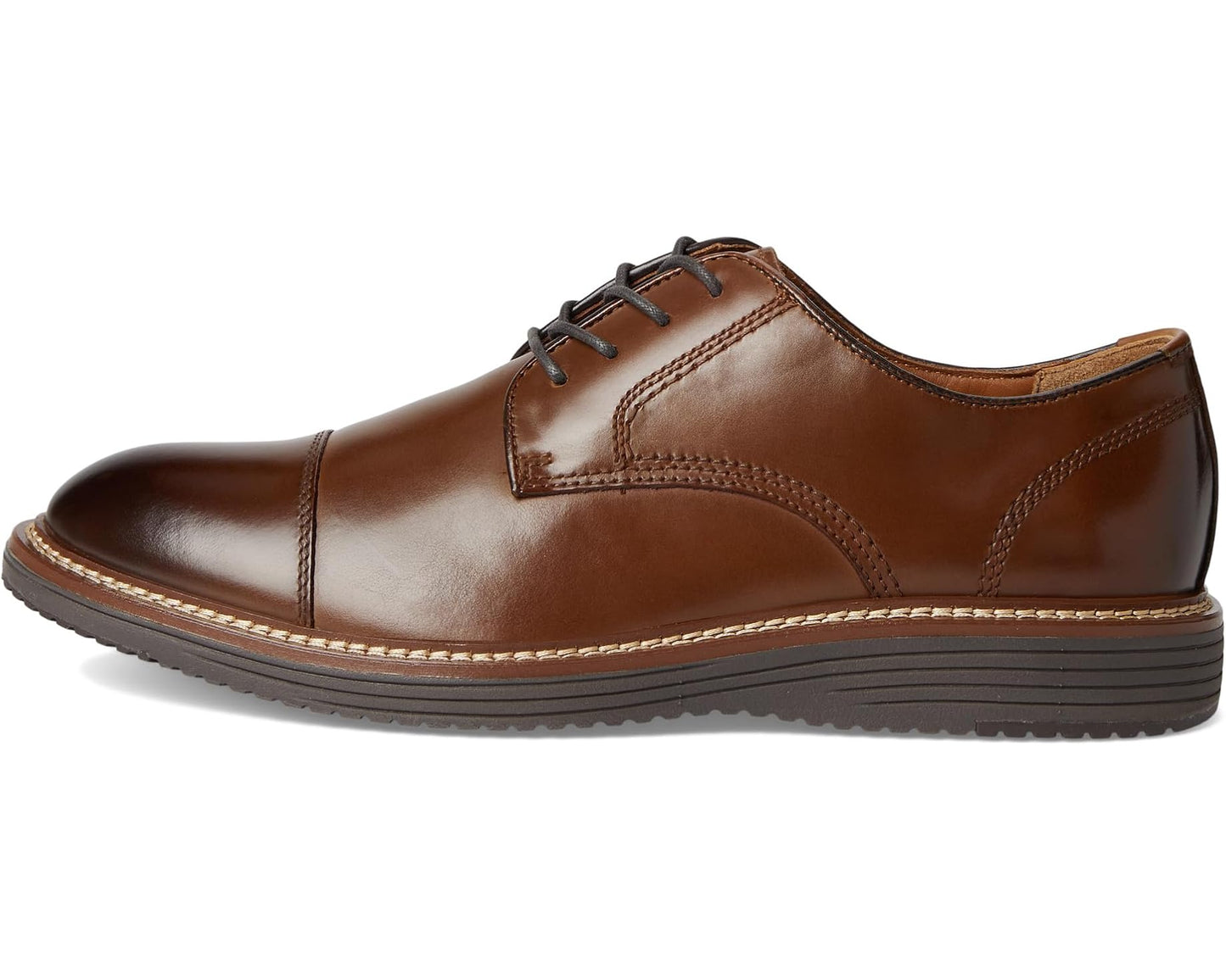Men's Johnston & Murphy Upton Cap Toe Tan Full Grain