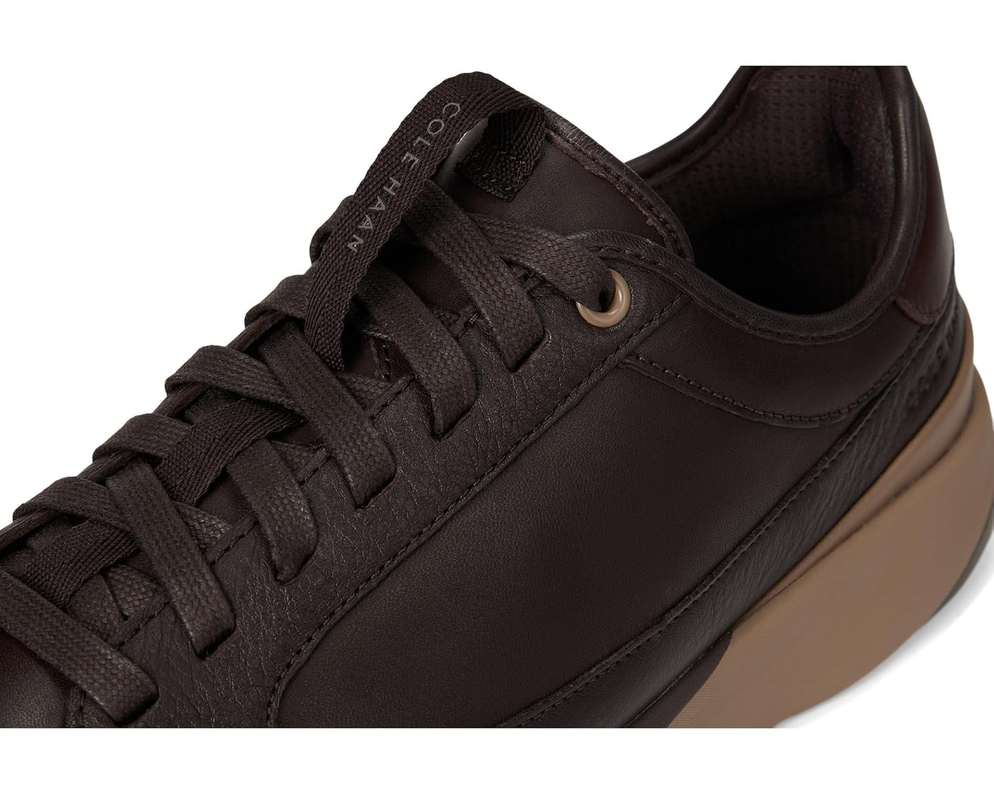 Men's Cole Haan Grandpro All Day Court Leather Sneakers Chocolate/Madeira Suede/Irish Coffee
