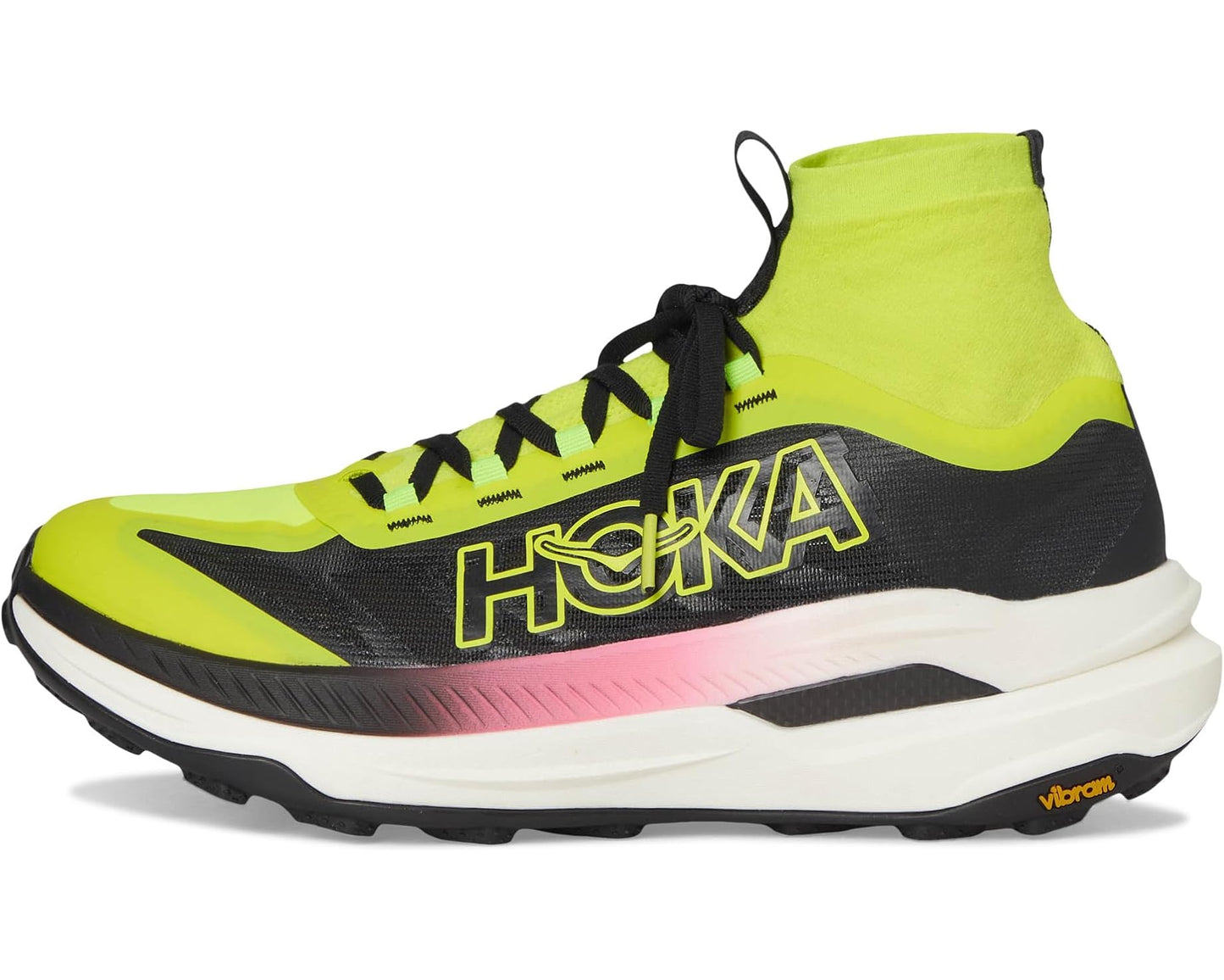 Men's Hoka Tecton X 3 Neon Hoka Citrus/Black