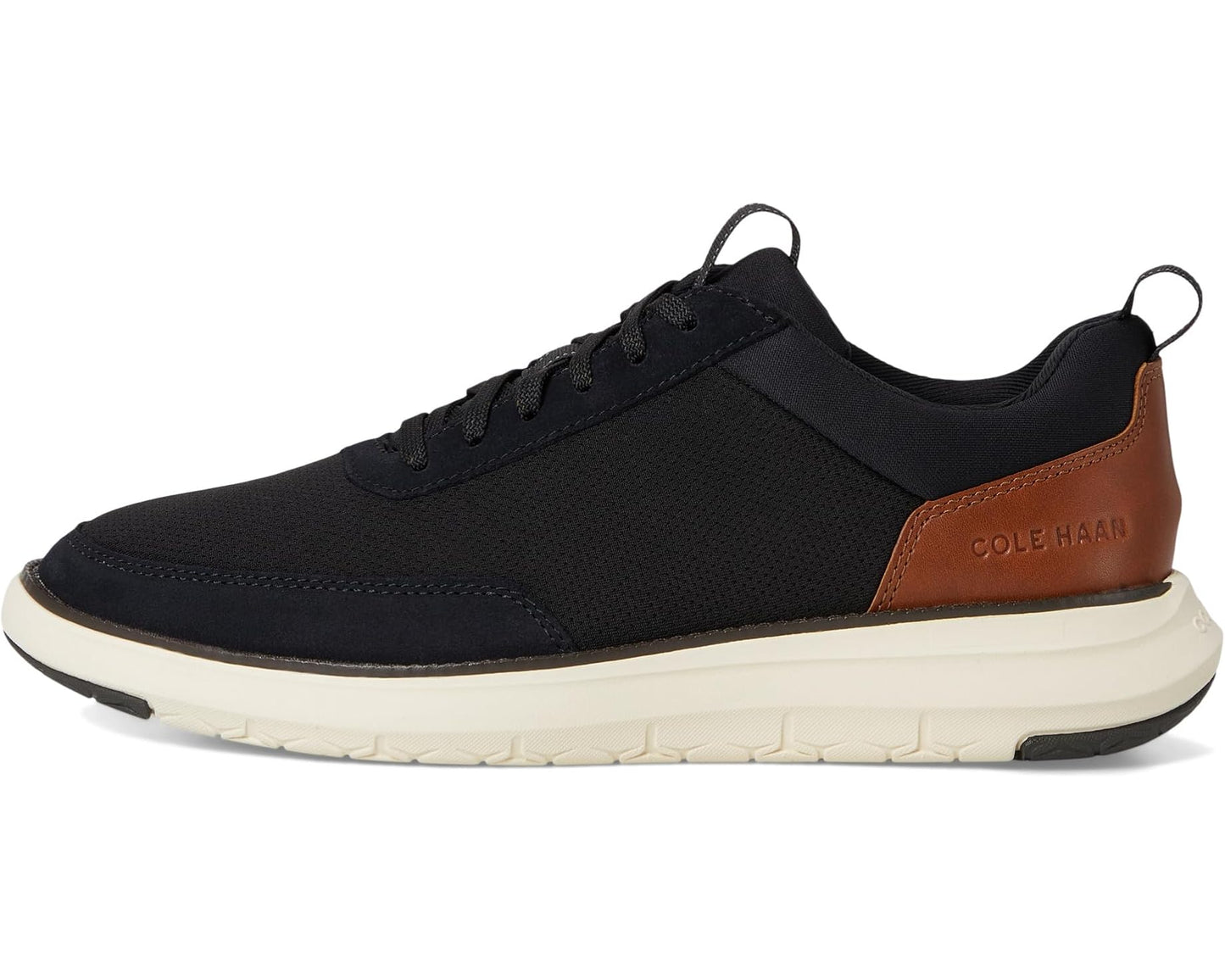 Men's Cole Haan Grand Remix Sneakers Black/British Tan/Ivory