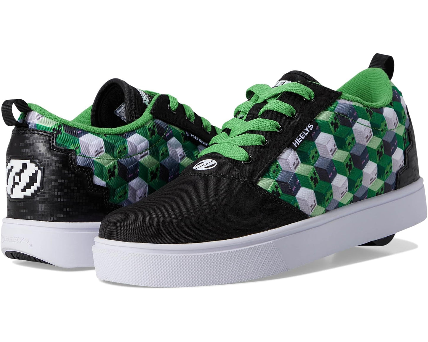 Men's Heelys Minecraft Pro 20 Black/Green/White