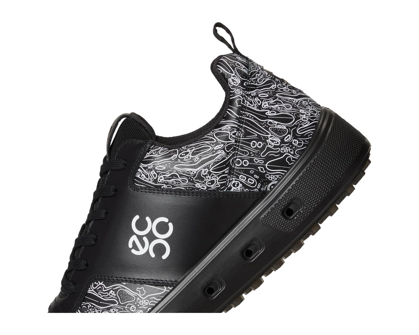 Men's ECCO Golf Street 720 DS GORE-TEX Waterproof Golf Shoe Black