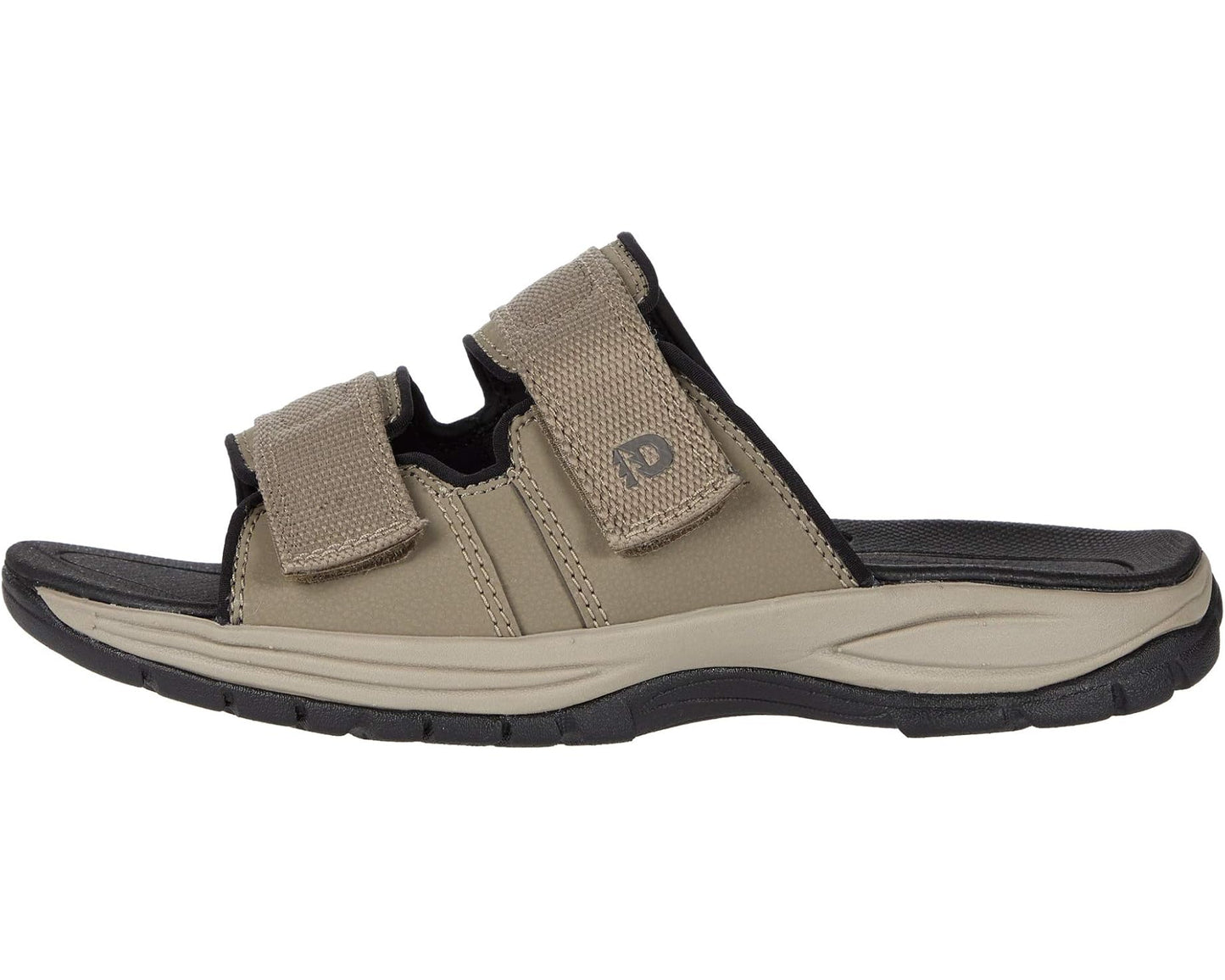 Men's Dunham Newport Slide Water Friendly Taupe Grey