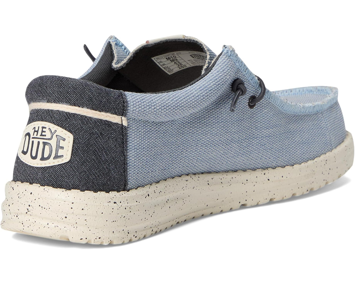 Men's Hey Dude Wally Coastline Jute Light Blue