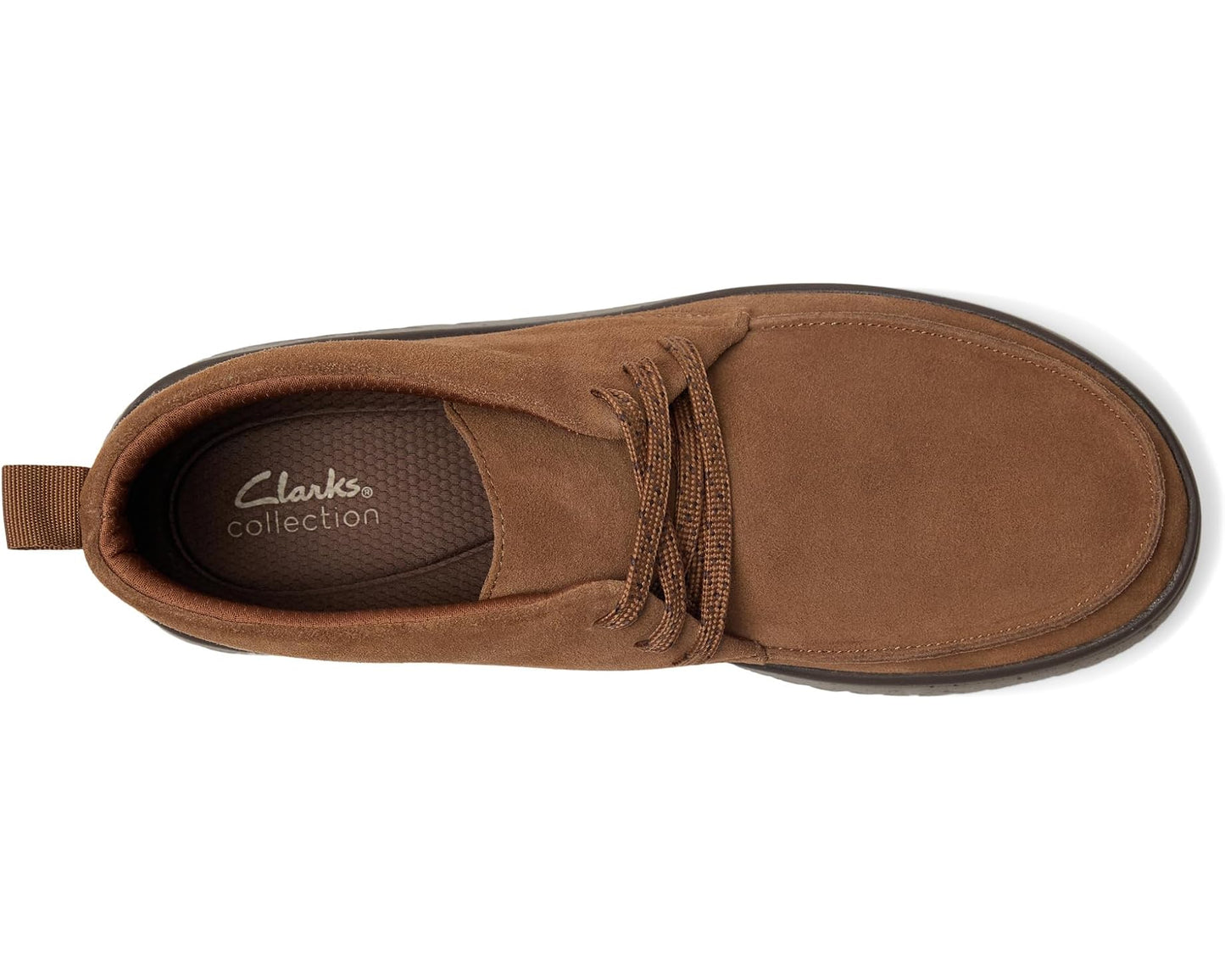 Men's Clarks Relaxlite Moc Cola Suede