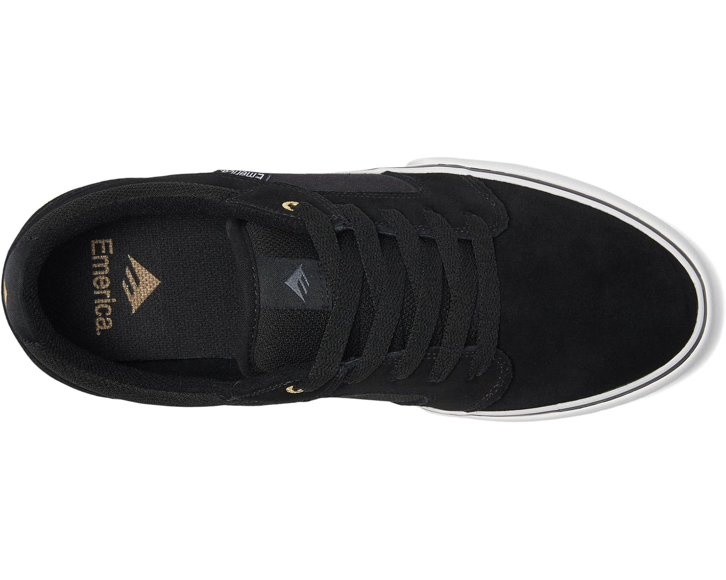 Men's Emerica Cadence Black/White/Gold