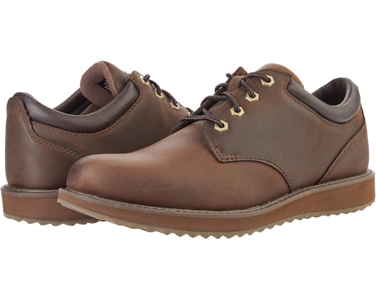 Men's L.L.Bean Stonington Oxford Shoes Plain Toe Deepest Brown