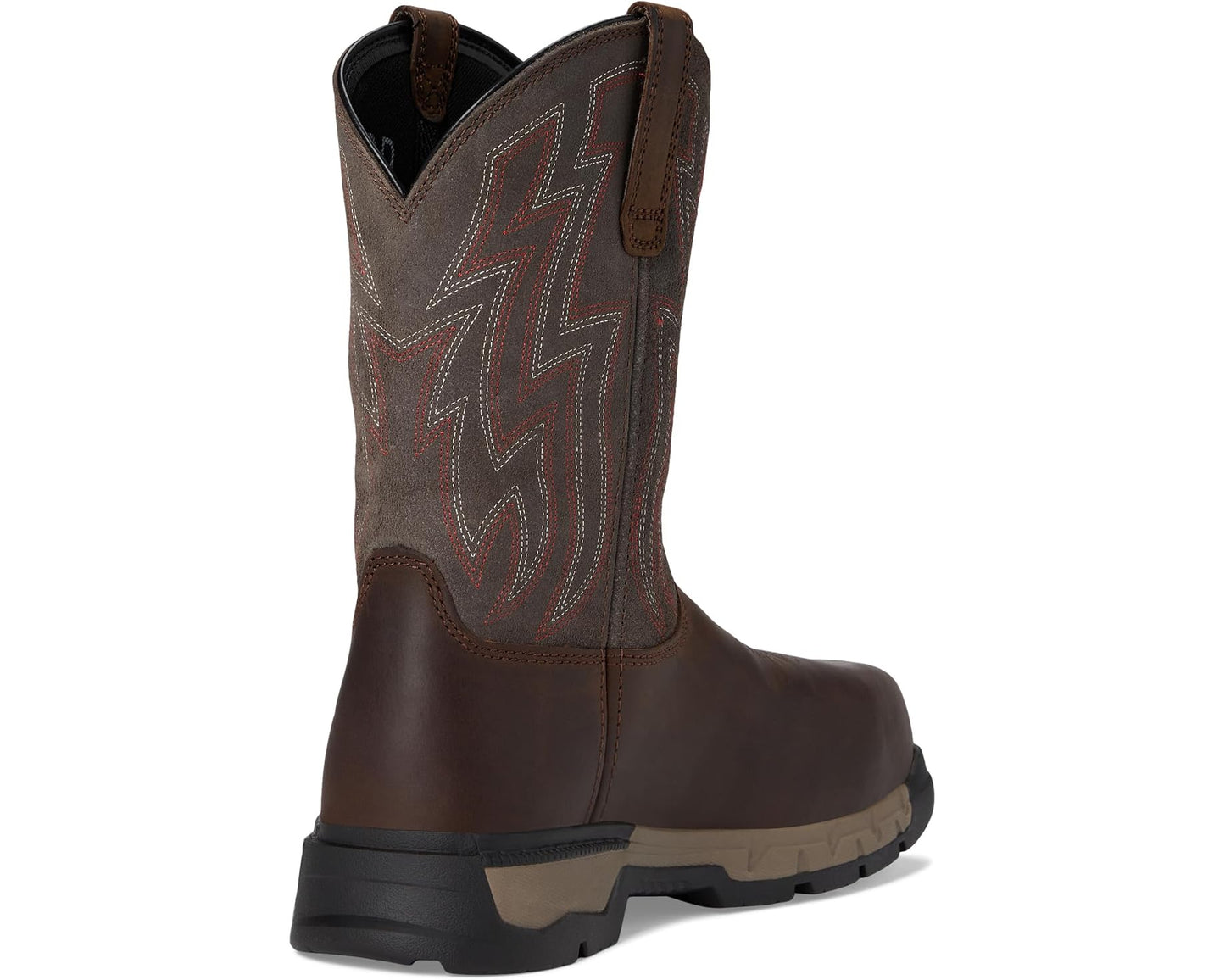 Men's Ariat Rebar Flex SD Composite Toe Work Boots Distressed Brown/Stone