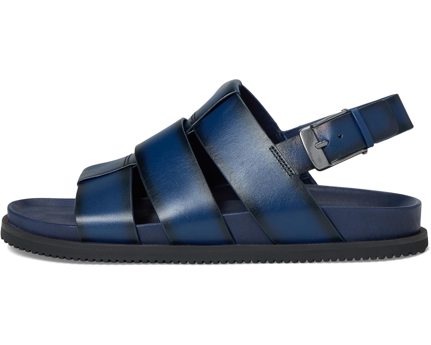 Men's Allen Edmonds Damien Fisherman Sandals Navy Leather