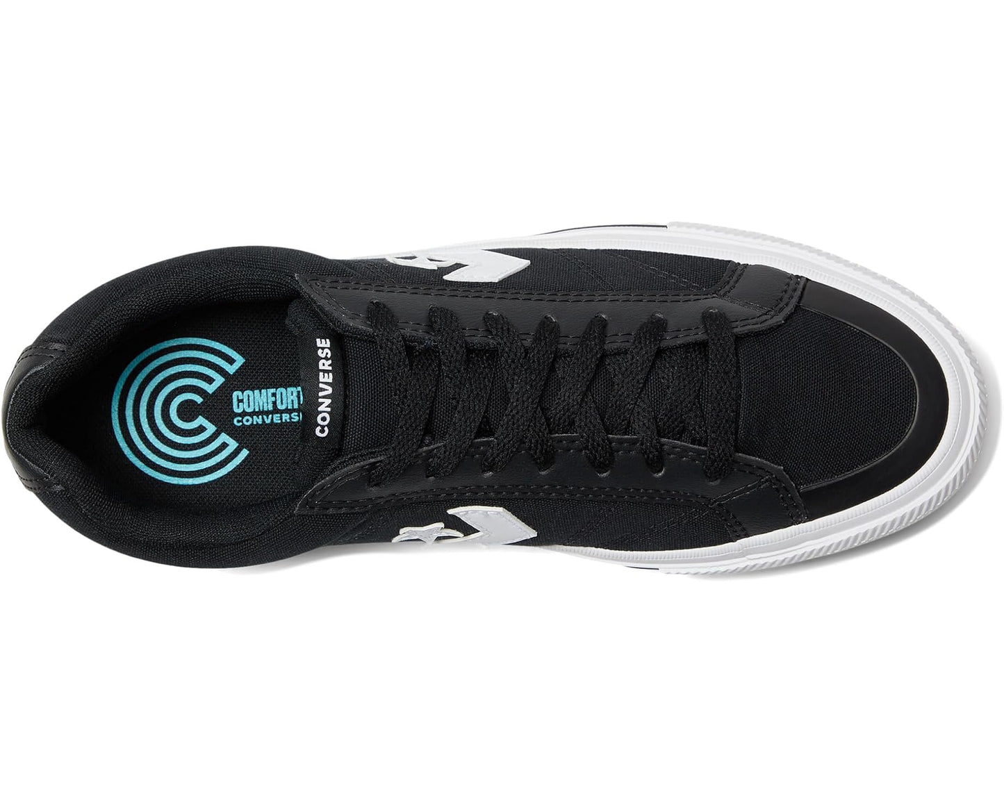 Men's Converse Sport Casual Sneaker Black/White/Black