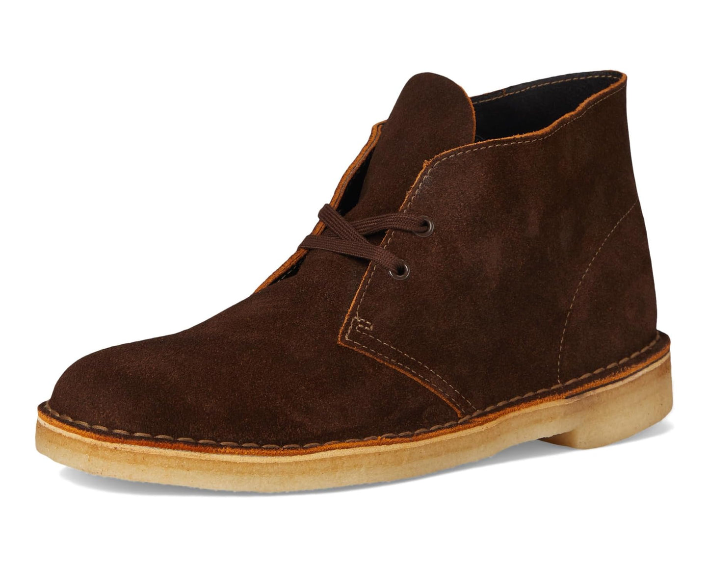 Men's Clarks Desert Boots Brown/Chestnut Oiled Suede