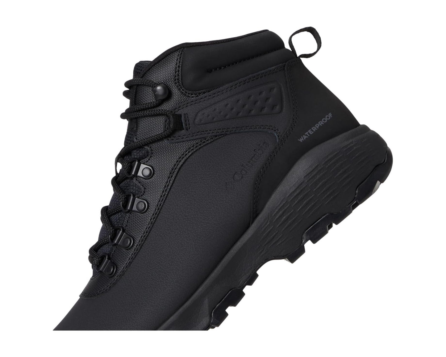 Men's Columbia Newton Wander Leather Black/Shark