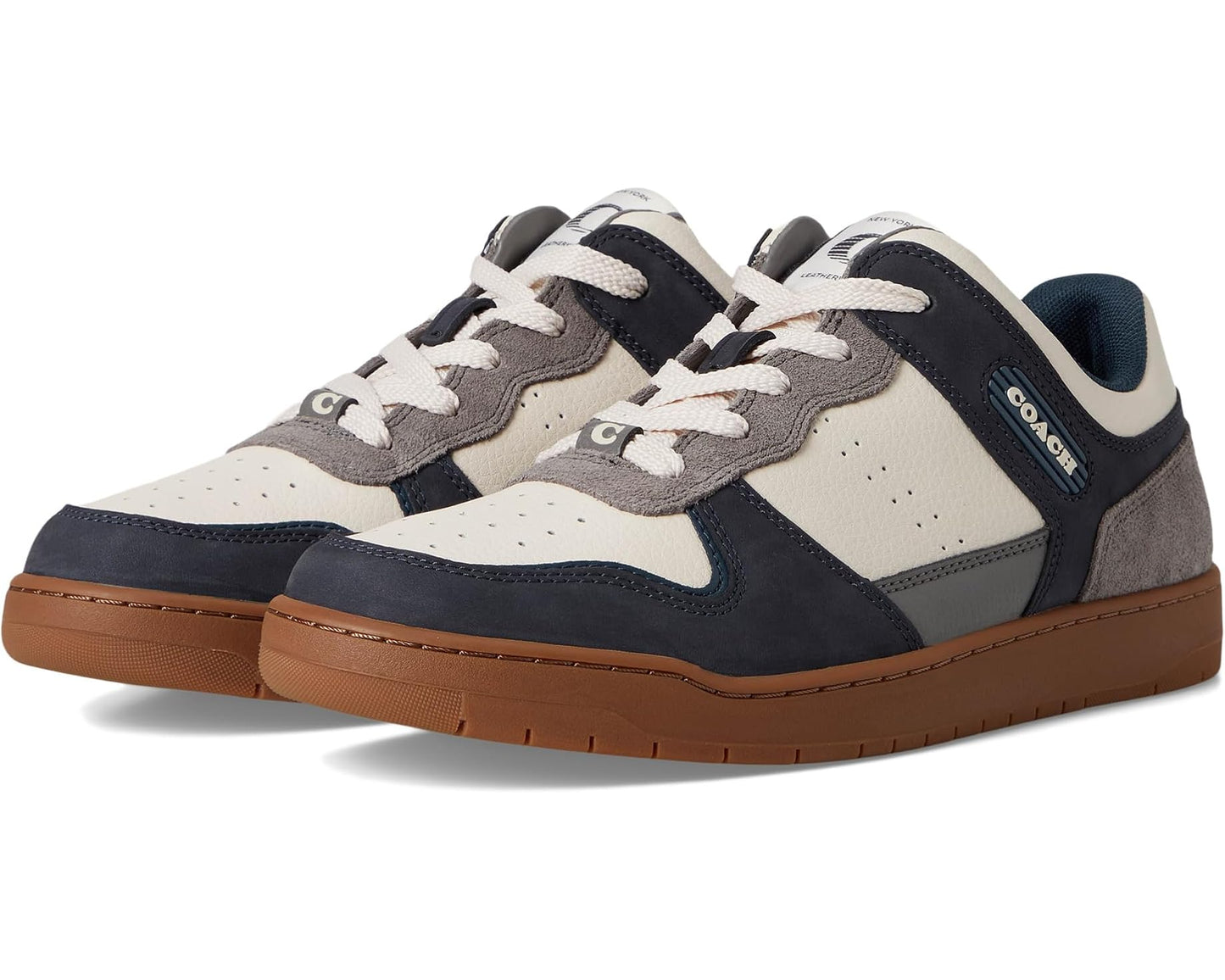 Men's COACH C201 Sneaker Midnight Navy/Charcoal