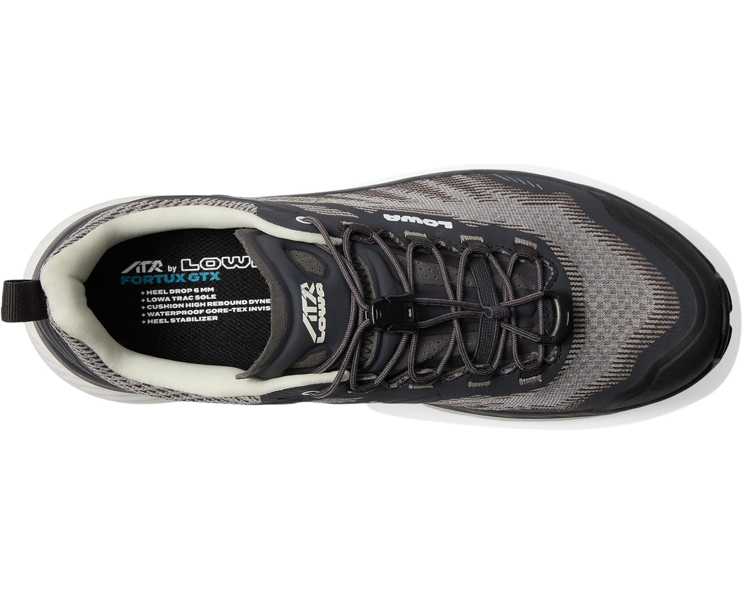 Men's Lowa Fortux GTX Black/White