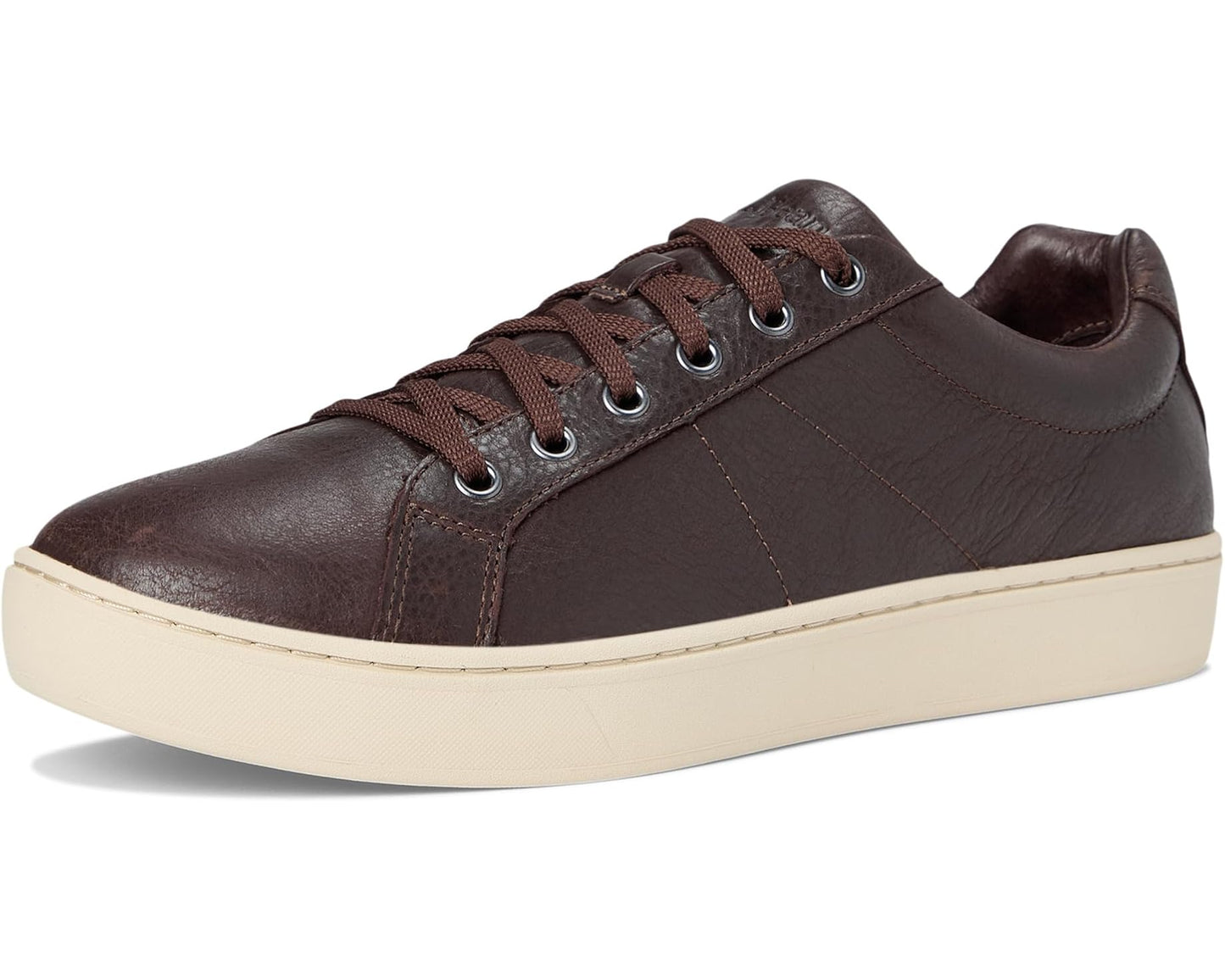 Men's L.L.Bean Eco Bay Sneaker Leather Dark Brown