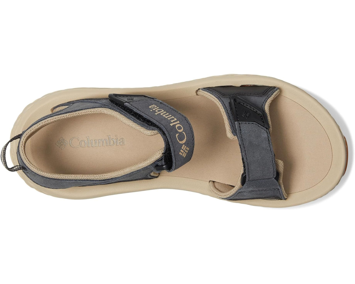 Men's Columbia Konos Hiker 2-Strap Shark/Ancient Fossil