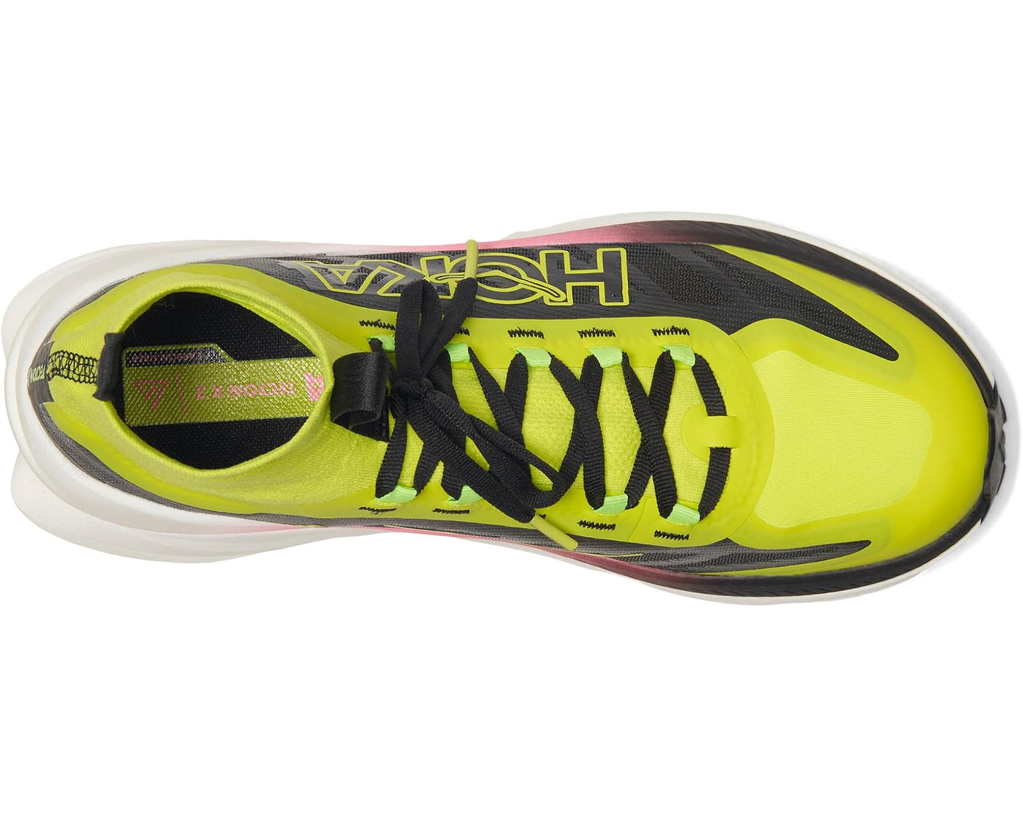 Men's Hoka Tecton X 3 Neon Hoka Citrus/Black