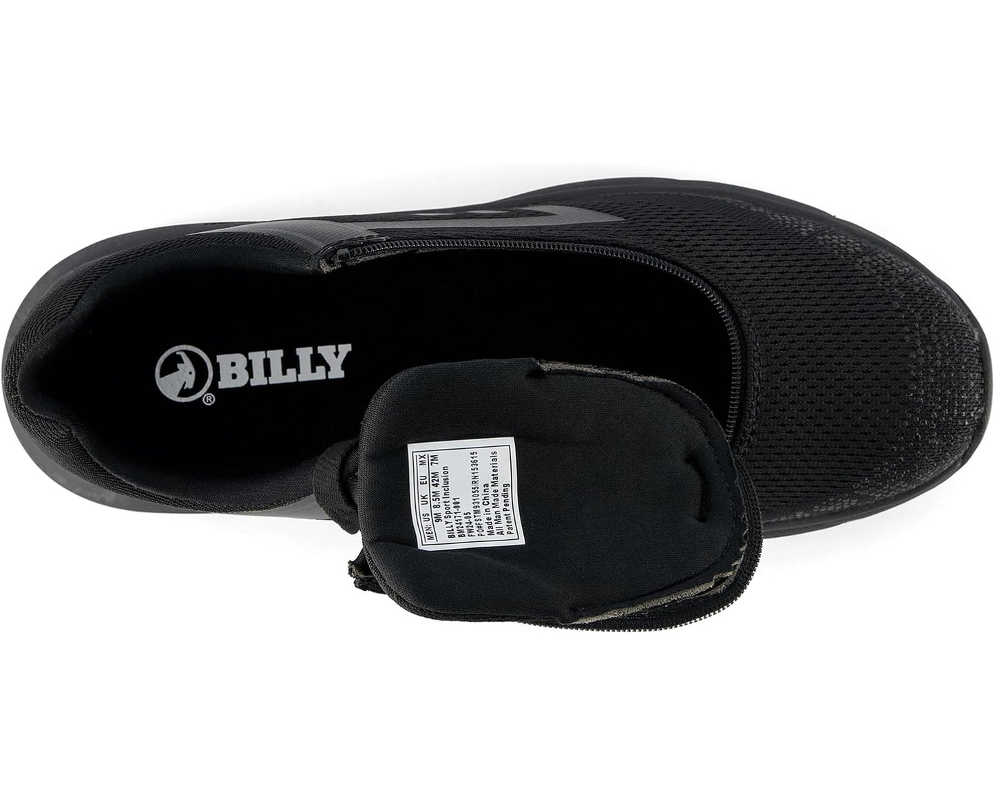 Men's BILLY Footwear BILLY Sport Inclusion Black to The Floor