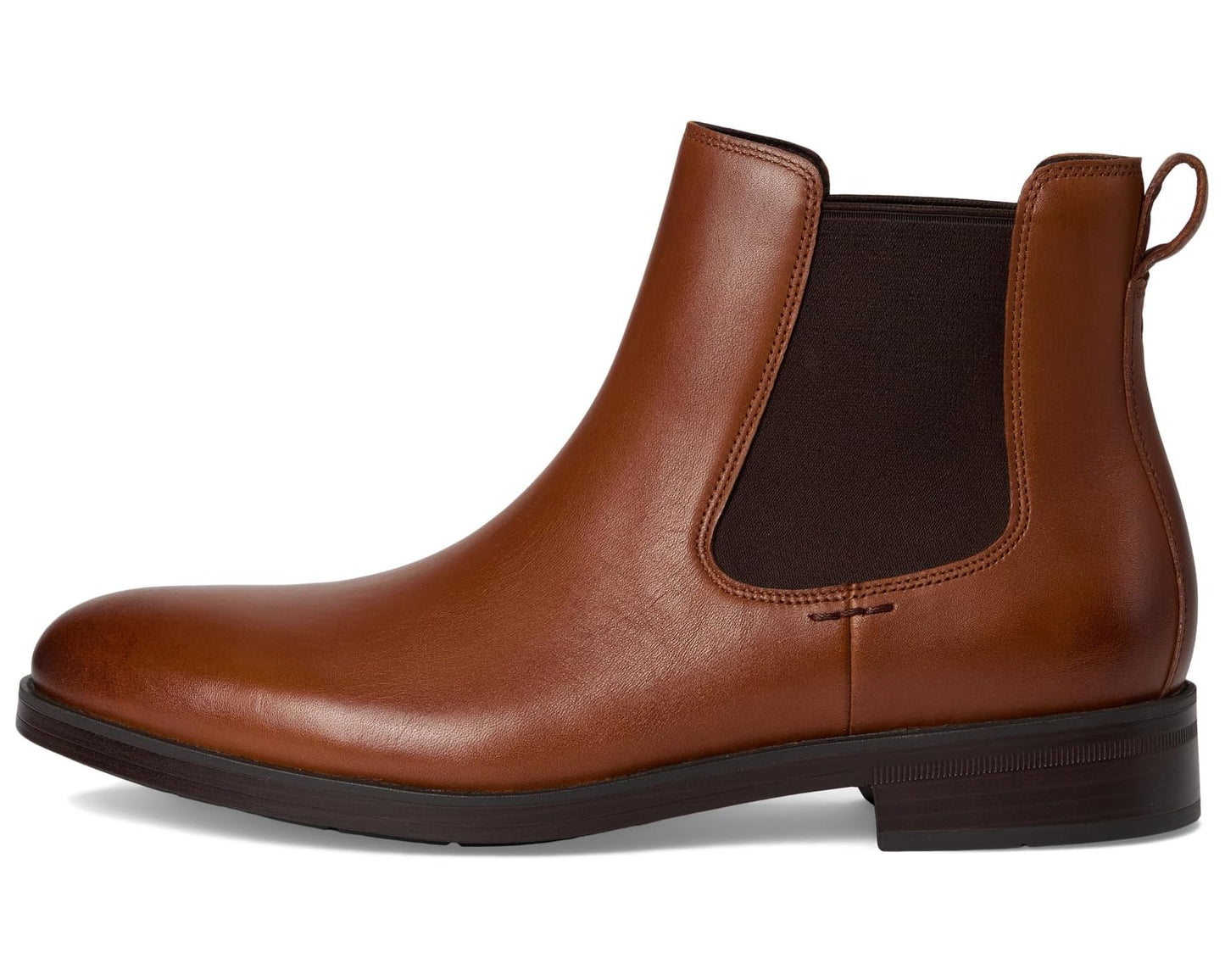 Men's Cole Haan Newmark Grand Chelsea Boots Brit Tan/Dark Chocolate/Natural