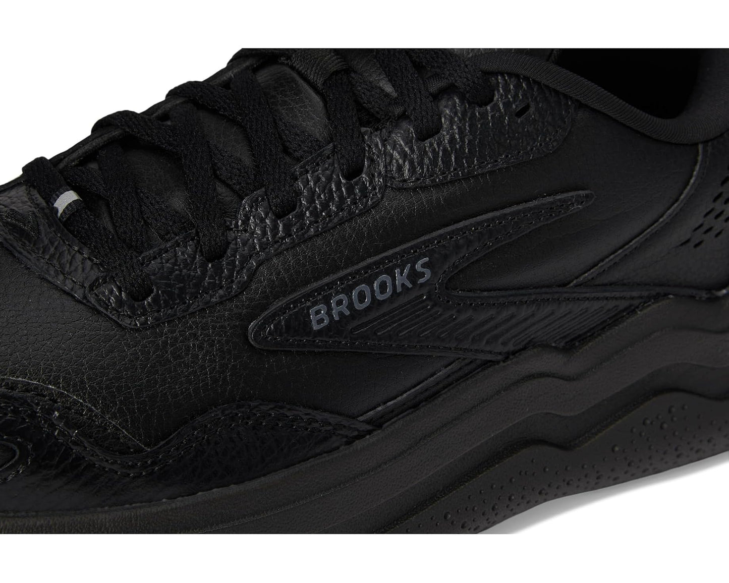Men's Brooks Ghost Max Leather Black/Black