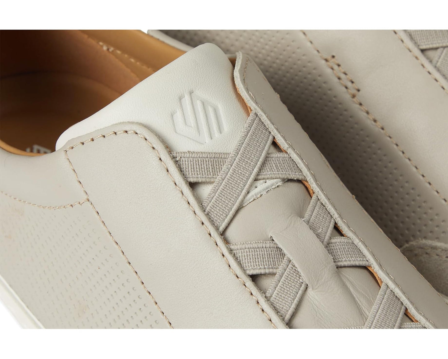 Men's Johnston & Murphy Anders Stretch Lace-To-Toe Beige Full Grain/Suede