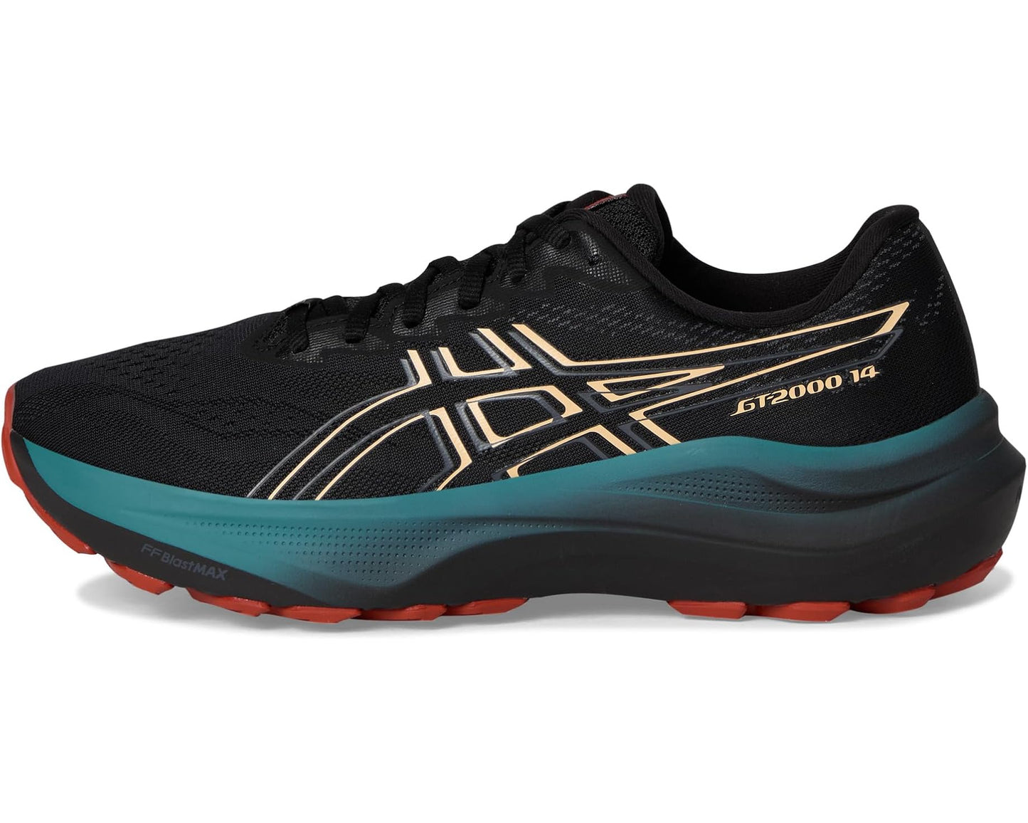 Men's ASICS Gt-2000 14 Gtx Black/Apricot Crush