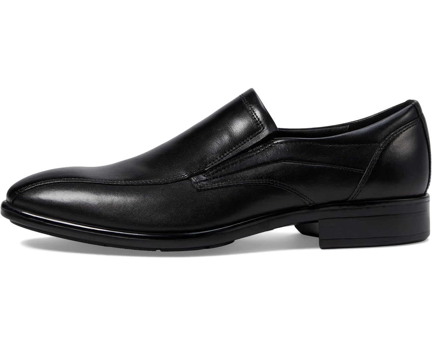 Men's ECCO Citytray Bike Toe Slip-On Black