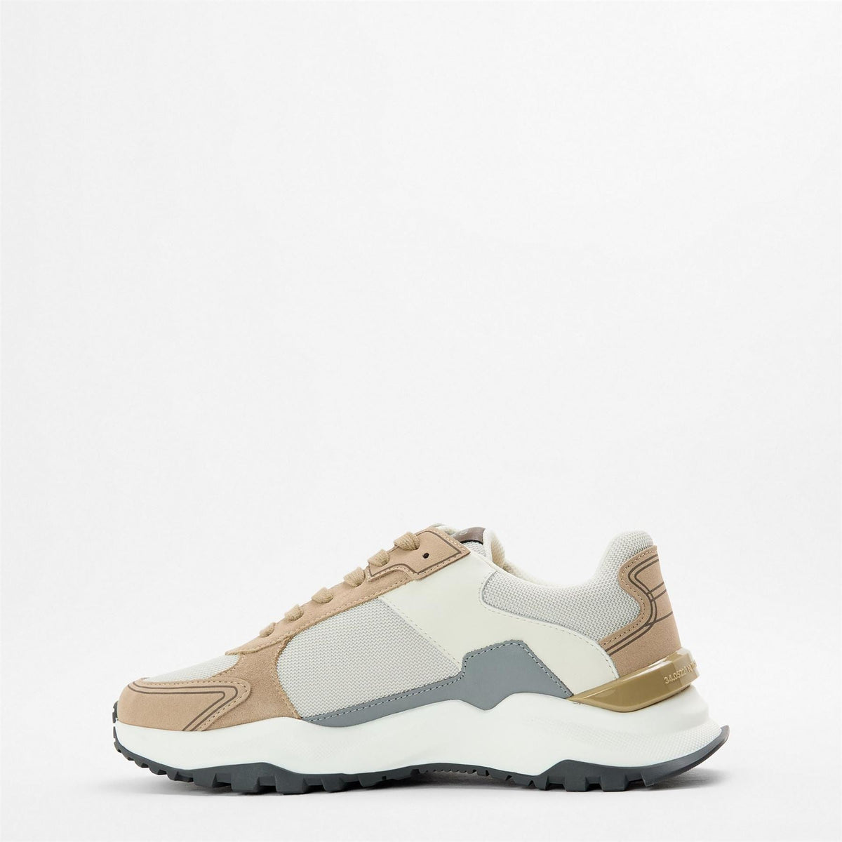 Android Homme Mens Multi Material Chunky Trainers