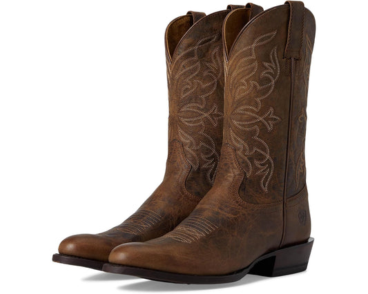 Men's Ariat Maverick Western Boots Loco Brown