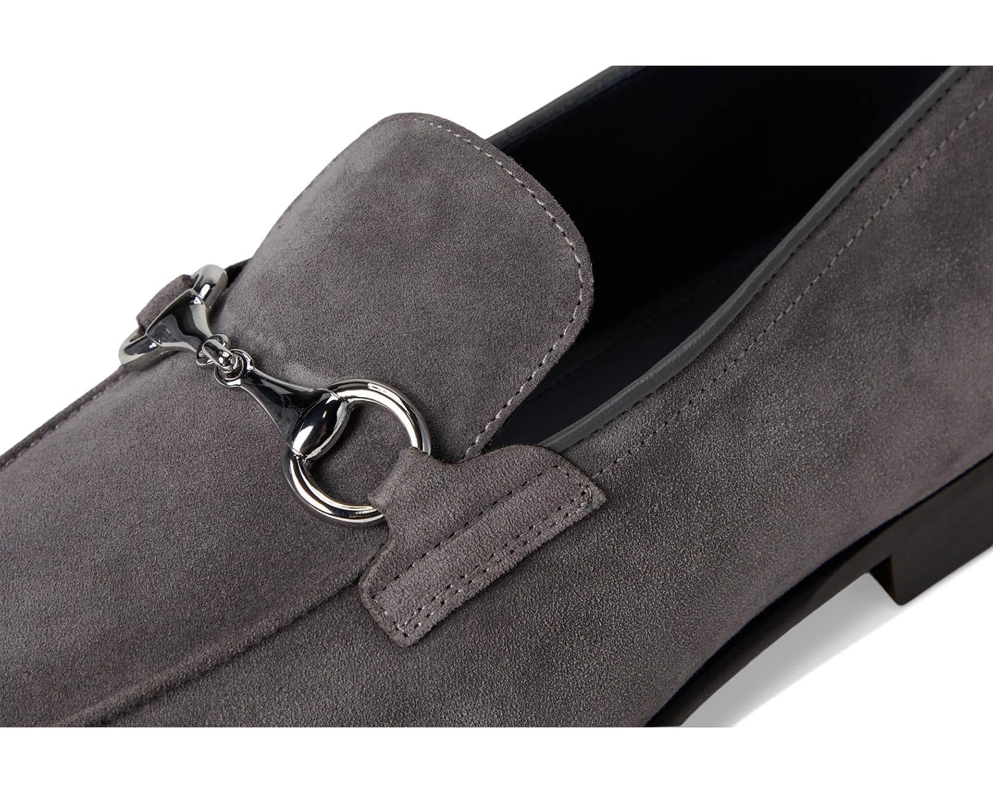 Men's Johnston & Murphy Collection Taylor Bit Gray Italian Suede