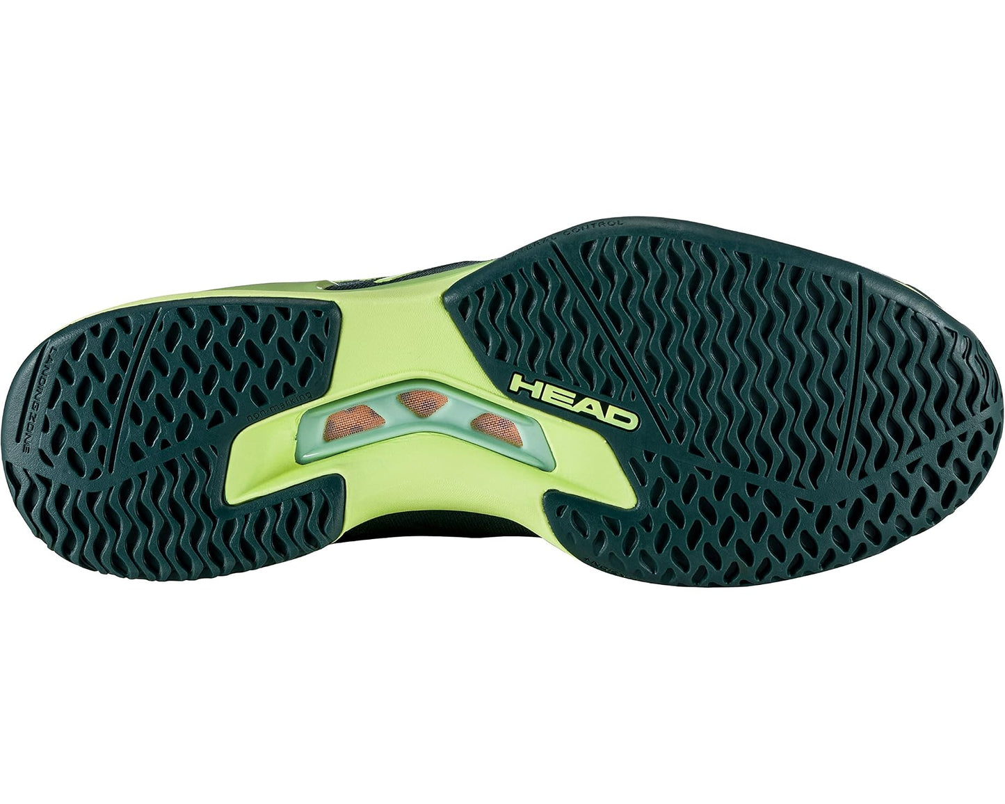 Men's HEAD Sprint Pro 3.5 Tennis Shoes Forest Green/Light Green