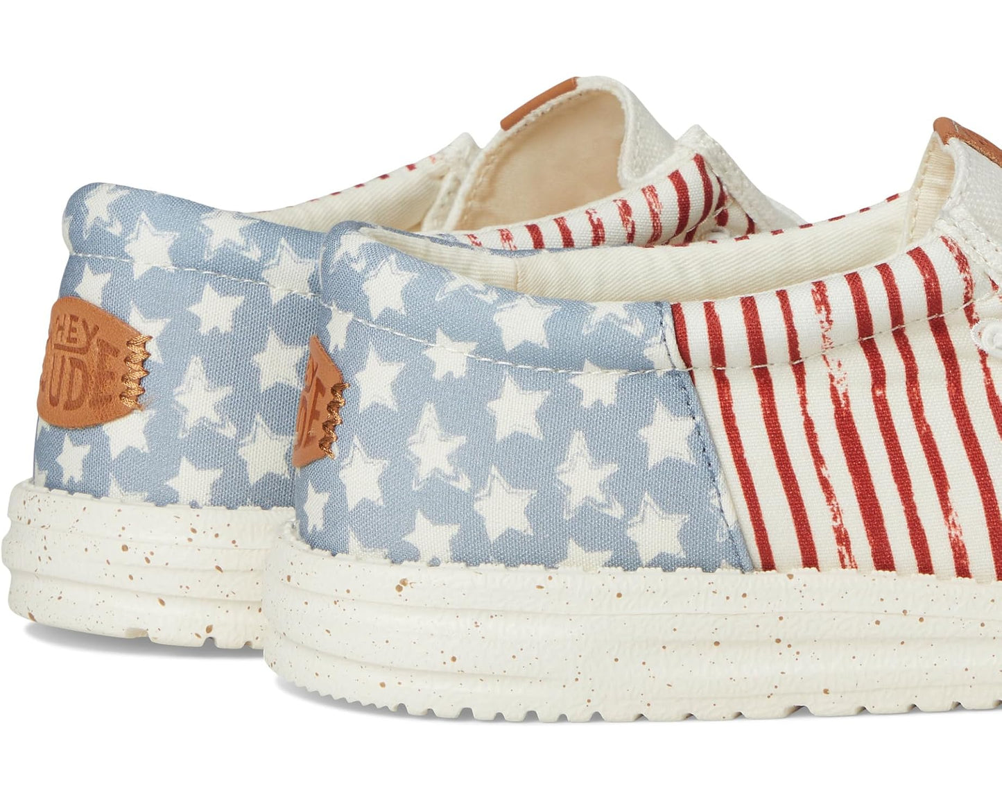 Men's Hey Dude Wally Funk Americana Stars American Flag