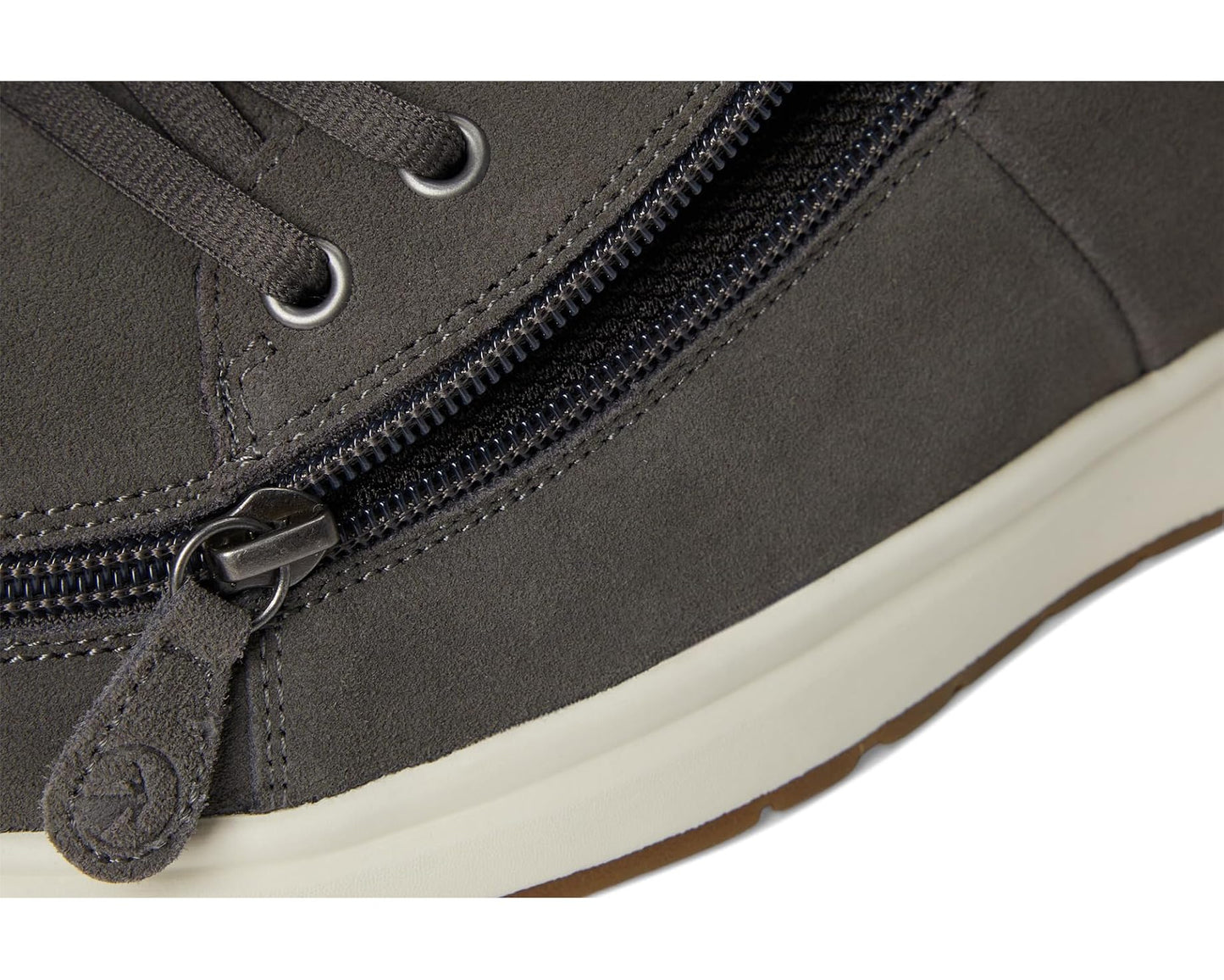 Men's BILLY Footwear Comfort Plush Charcoal Suede